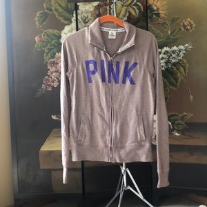 Victoria’s Secret- Pink zip up sweater !